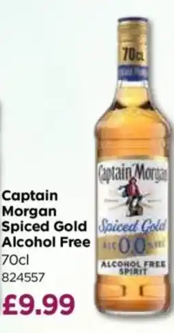 Bestway Captain Morga Spiced Gold Spiced Gold Alcohol Free offer