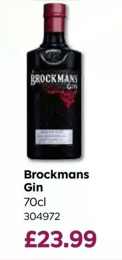 Bestway Brockmans Gin offer