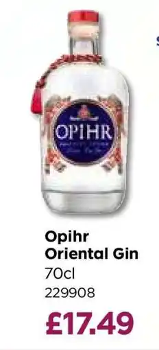 Bestway Opihr Oriental Gin offer