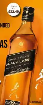 Bestway Johnnie Walker Black Label offer