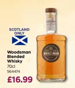 Bestway Woodsman Blended Whisky offer