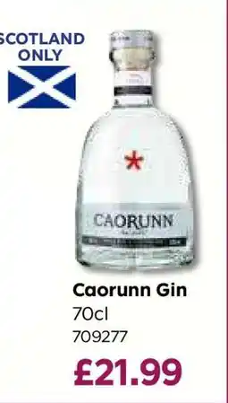 Bestway Caorunn Gin offer