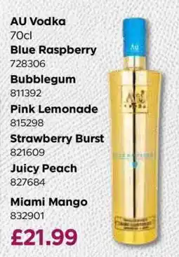 Bestway AU Vodka 70cl offer