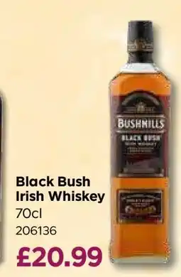 Bestway Black Bush Irish Whiskey offer