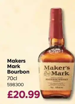 Bestway Makers Mark Bourbon offer