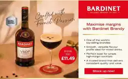 Bestway Bardinet Brandy offer