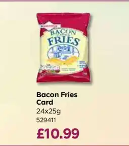 Bestway Bacon fries Card offer