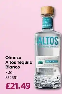 Bestway Olmeca Altos Tequila Blanco offer