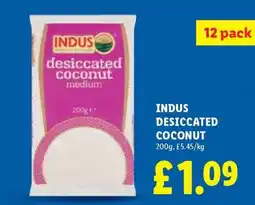 Lidl INDUS DESICCATED COCONUT offer