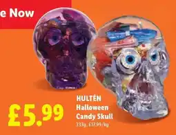 Lidl HULTÉN Halloween Candy Skull offer