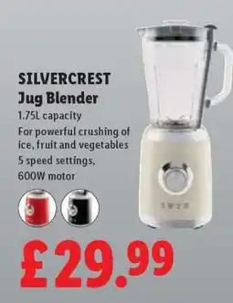 Lidl Silvercrest Jug Blender offer