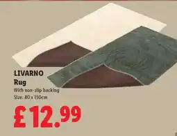 Lidl LIVARNO RUG offer