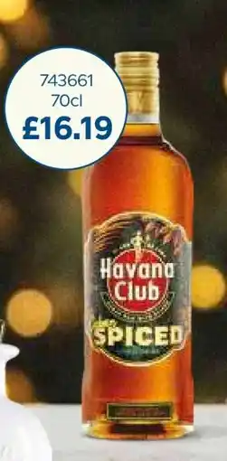 Bestway Havana Club Spiced offer