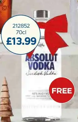 Bestway Absolut Vodka offer