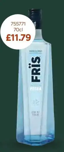Bestway Fris Vodka offer