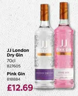 Bestway JJ London Dry Gin / Pink Gin offer