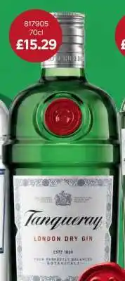 Bestway Tanqueray London Dry Gin offer