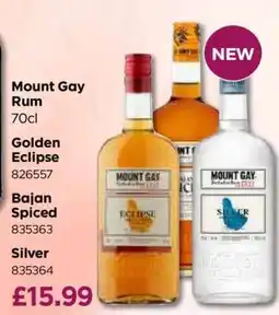Bestway Mount Gay Rum offer