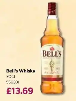 Bestway Bell's Whisky offer
