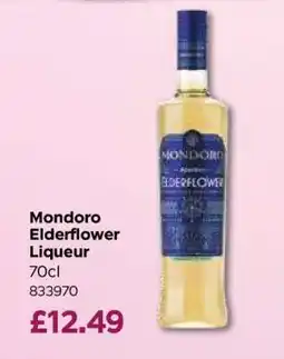 Bestway Mondoro Elderflower Liqueur offer