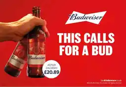 Bestway Budweiser offer