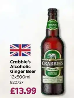 Bestway Crabbie’s Alcoholic Ginger Beer offer