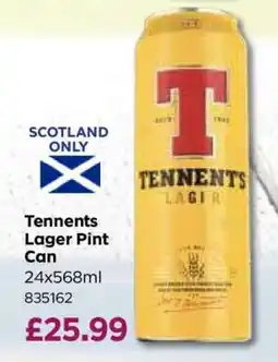 Bestway Tennents Lager Pint Can offer