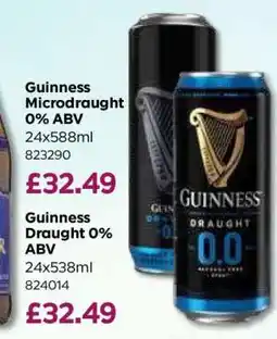 Bestway Guinness Microdraught 0% ABV offer