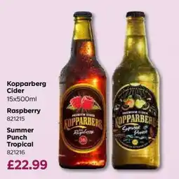 Bestway Kopparberg Cider offer