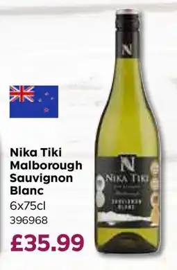 Bestway Nika Tiki Malborough Sauvignon Blanc offer