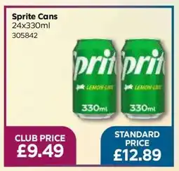 Bestway Sprite Cans offer