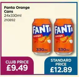 Bestway Fanta Orange Cans offer