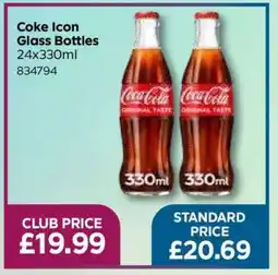 Bestway Coke Icon Glass Bottles offer