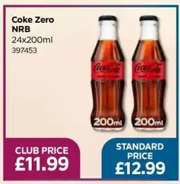 Bestway Coke Zero NRB offer