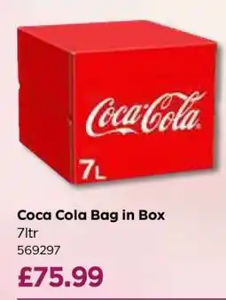 Bestway Coca Cola Bag in Box offer