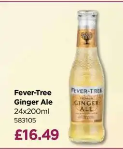 Bestway Fever-Tree Ginger Ale offer
