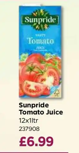 Bestway Sunpride Tomato Juice offer