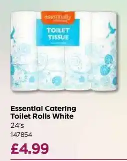 Bestway Essential Catering Toilet Rolls White offer
