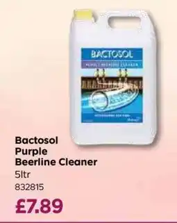 Bestway Bactosol Purple Beerline Cleaner offer