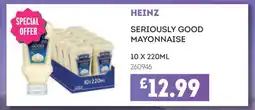 Bestway HEINZ SERIOUSLY GOOD MAYONNAISE offer