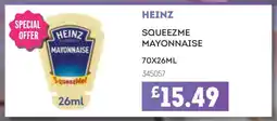 Bestway HEINZ SQUEEZME MAYONNAISE offer