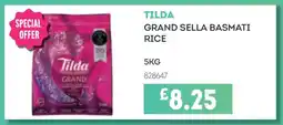 Bestway TILDA GRAND SELLA BASMATI RICE offer