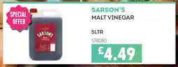 Bestway SARSON'S MALT VINEGAR offer