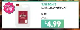 Bestway SARSON'S DISTILLED VINEGAR offer