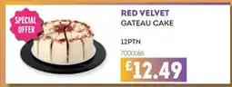 Bestway RED VELVET GATEAU CAKE offer