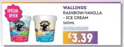 Bestway WALLINGS RAINBOW/VANILLA - ICE CREAM offer