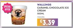 Bestway WALLINGS CARAMEL CHOCOLATE ICE CREAM offer