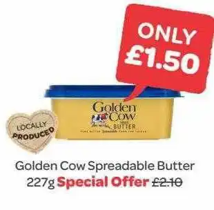 Spar Golden Cow Spreadable Butter offer
