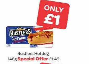 Spar Rustlers Hotdog offer