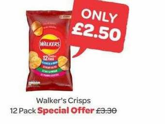 Spar Walker's Crisps offer